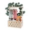 Wooden Baby Shower Crate Closet, Basket for Baby Shower Gifts, Baby Storage Crate with Handle Garland Baby Hangers, Newborn Boy Girl Welcome Gift Basket, Pregnancy Gifts